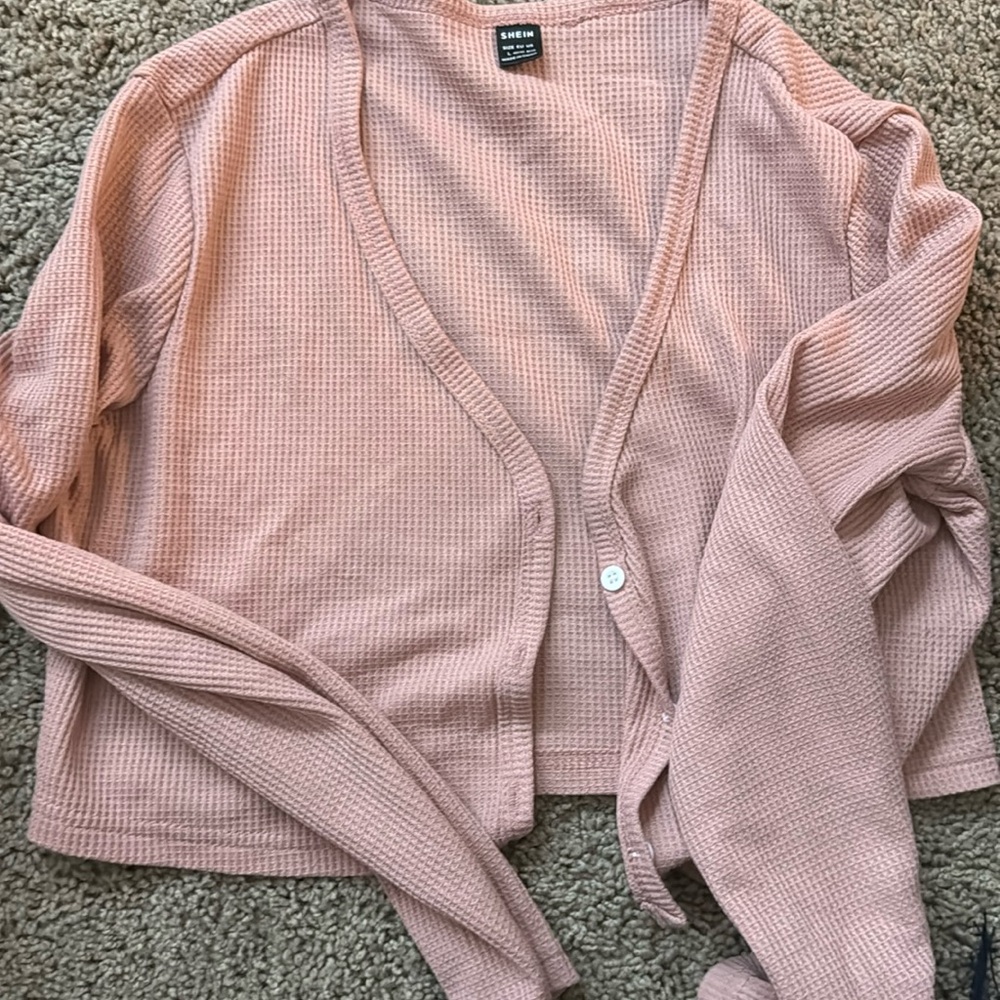 Pink jacket from SHEIN
